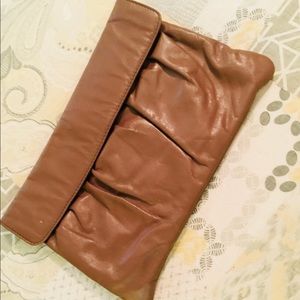 Vintage Leather Clutch Purse